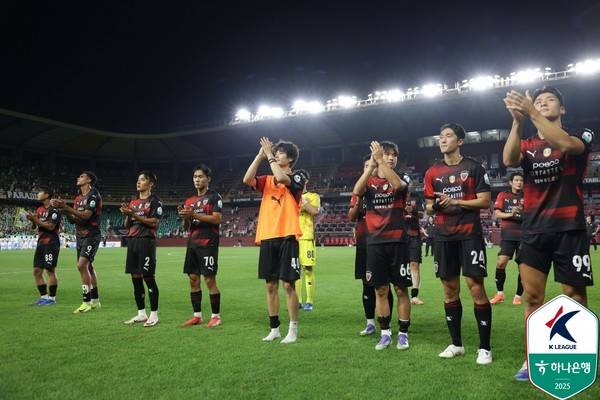 포항스틸러스. 한국프로축구연맹 제공