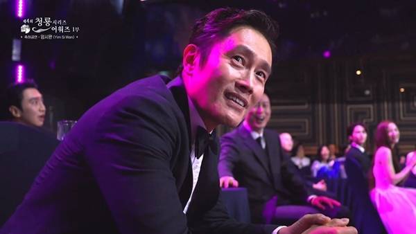 사진=청룡시리즈어워즈 방송 영상 캡쳐