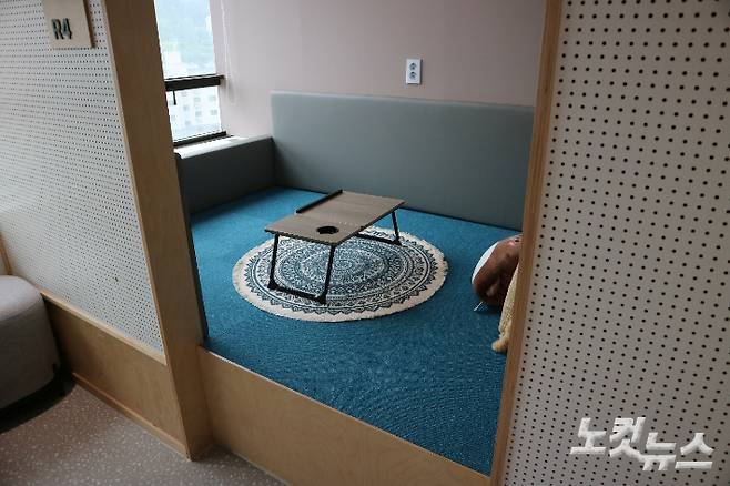 인천청년미래센터에는 청년들이 편하게 '쉼'을 누릴 수 있는 공간들이 곳곳에 배치돼 있었다. 양민희 기자