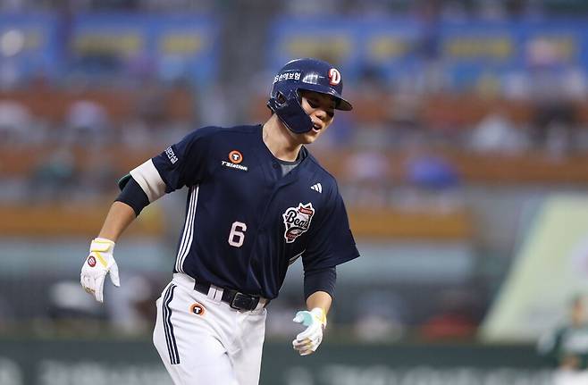 ▲ 오명진 ⓒ두산 베어스