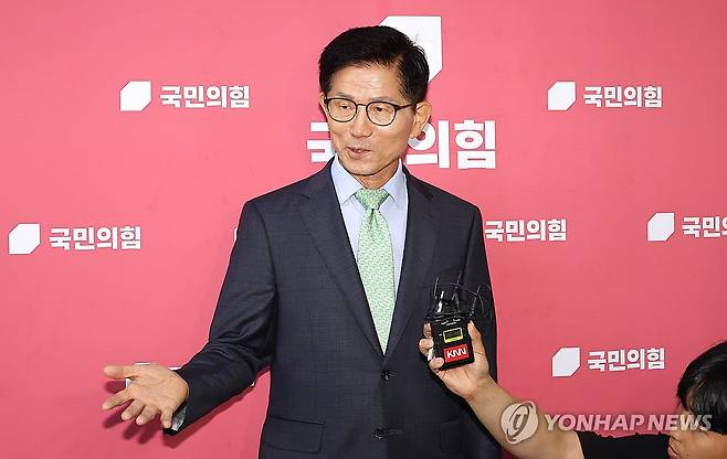 김문수, 오늘 오후 2시 당사서 당 대표 출마 기자회견 [연합뉴스 자료사진]
