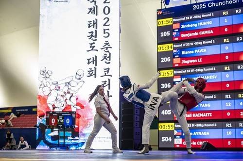 오픈대회 경기  [조직위 제공.재판매 및 DB 금지]