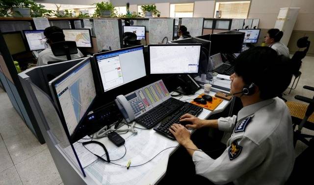 경찰 112 신고 상황실. 연합뉴스 자료사진
