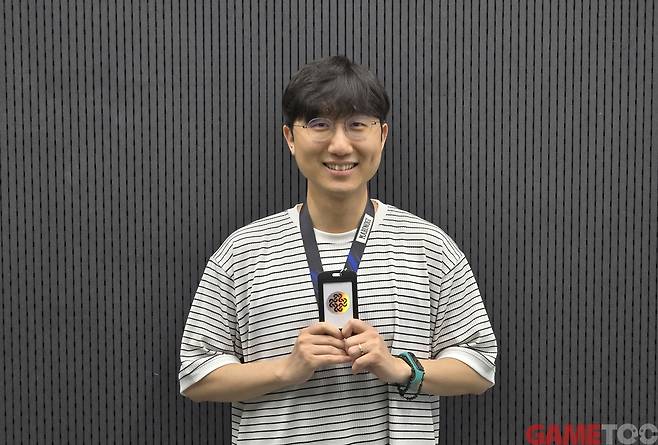 - 최동민 데브캣 마비노기 디렉터. 사진= 홍수민 기자