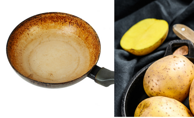 녹슨 주방용품을 씻을 때 안전하고 자연친화적인 대안으로 '감자'를 활용할 수 있겠다. [사진=게티이미지뱅크]