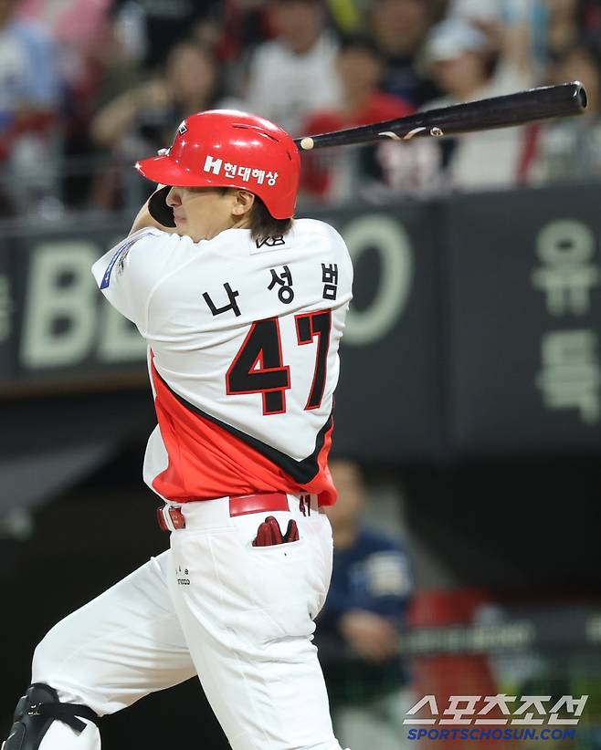 KIA 타이거즈 나성범. 사진제공=KIA 타이거즈