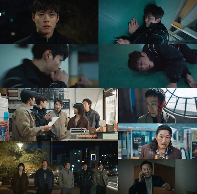‘굿보이’ 박보검, 오정세 체포 해피엔딩 (사진: JTBC)