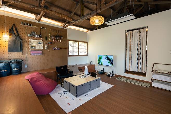 다자요 숙소(안성캠프96. 제주관광공사 제공)