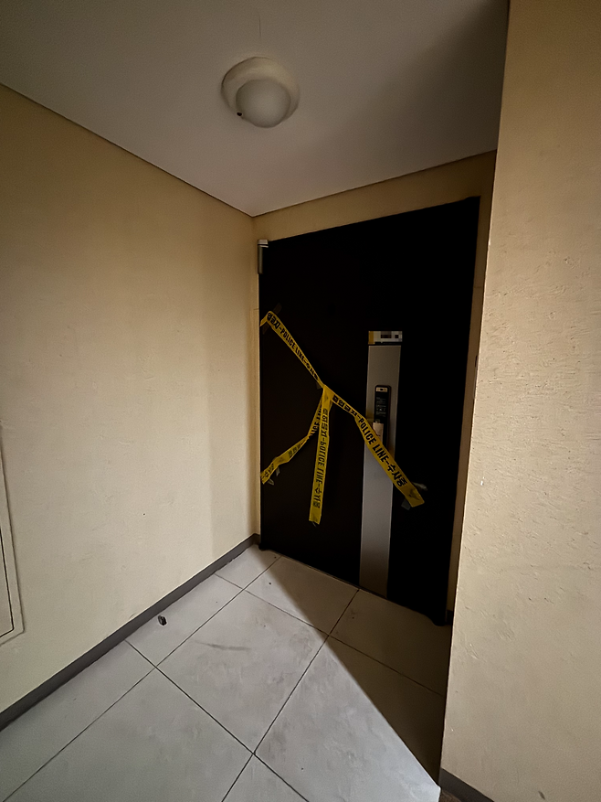 사제 총기 사건이 발생한 인천 송도 아파트. 독자 제공