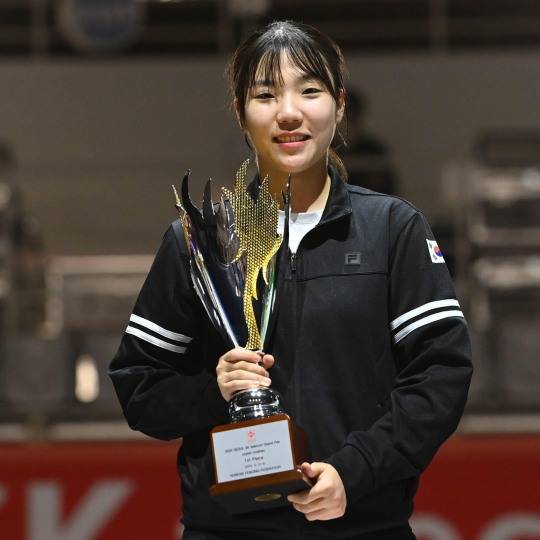 한국 펜싱 여자 사브르의 '신성' 전하영. 사진[연합뉴스]
