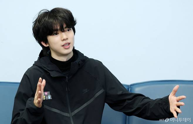 피겨스케이팅 차준환 선수 인터뷰 /사진=김창현 기자 chmt@