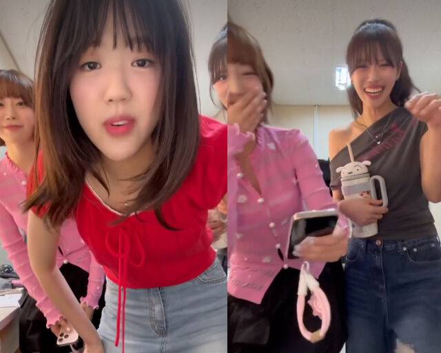 지예은, 허영지, 이미주가 테토녀, 에겐녀로 변신했다. / 이미주 소셜미디어