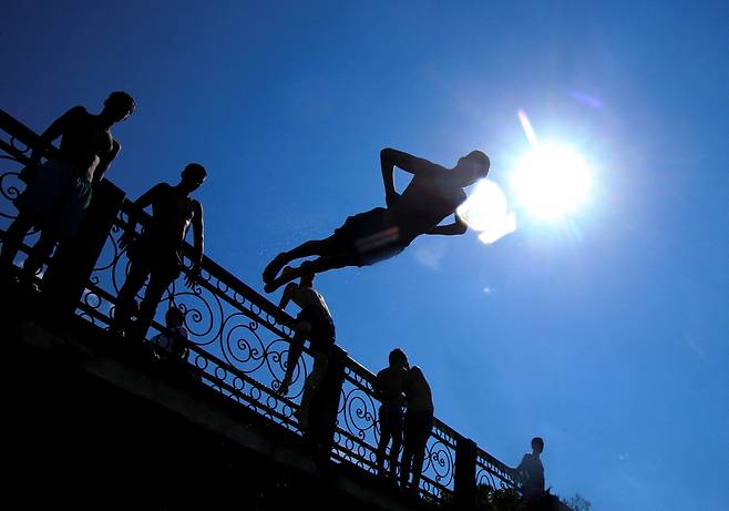 유럽 지중해의 폭염[로이터]