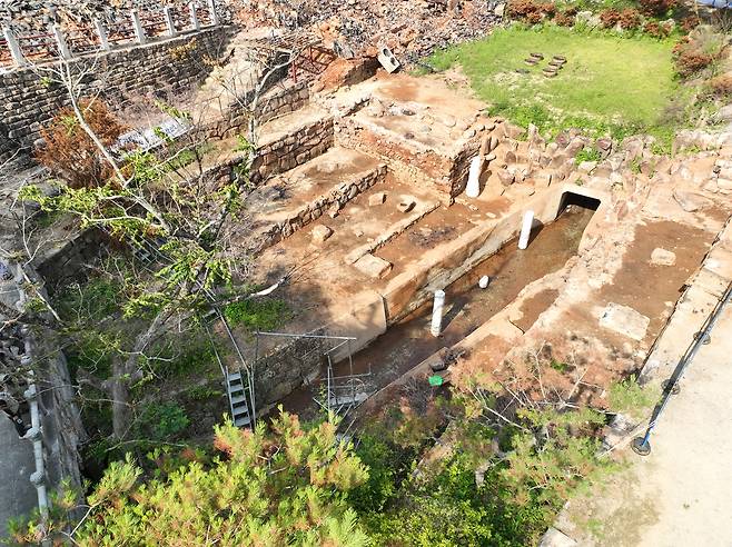 고운사 가운루 조사 후 모습. [국가유산청]