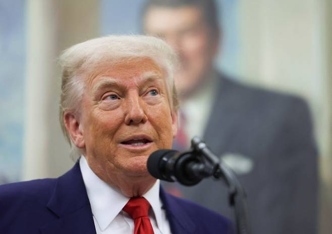 도널드 트럼프 미국 대통령. 로이터 연합뉴스