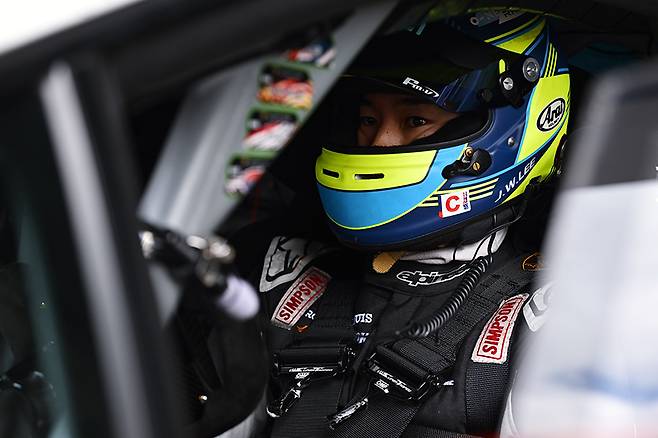 LSTA 4라운드에 출전한 이정우. 사진: 김학수 기자