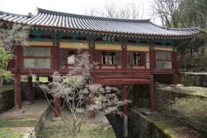 화재 전 고운사 가운루 .