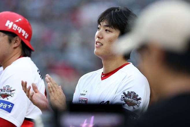 KIA 이의리는 20일 광주 NC전에서 토미존 수술 이후 417일 만에 1군 복귀전을 치러 4이닝 2실점을 기록했다. 그는 선발진의 물음표를 지우리라 많은 기대를 받고 있다. 사진제공｜KIA 타이거즈