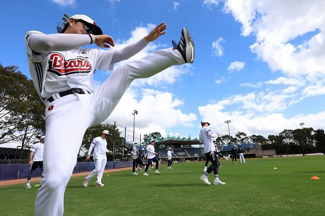 두산 베어스 김동준. /사진=두산 베어스 제공