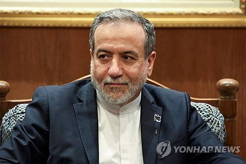 압바스 아락치 이란 외무장관 [로이터 연합뉴스 자료사진. 재판매 및 DB 금지]