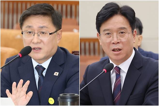김성환 환경(왼쪽)·김영훈 노동장관 후보자 [연합뉴스 자료사진]