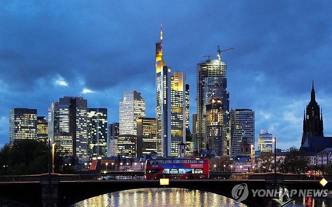 프랑크푸르트 금융가 [로이터 연합뉴스 자료사진. 재판매 및 DB 금지]