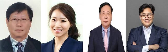 ▲ 왼쪽부터 기삼열 금강케이블 대표(산업포장), 이지홍 다이치 대표(대통령 표창), 박병섭 대명제분 대표(국무총리 표창), 안성찬 에이치알엠 대표(국무총리 표창). /사진제공=중소기업중앙회 경기북부지역본부