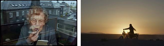 제17회 DMZ국제다큐멘터리영화제 국제경쟁 상영작 (왼쪽부터)'발 아래의 땅'과 '바위를 부수고'.