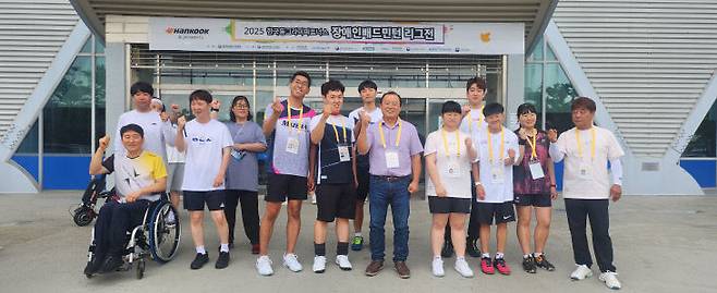 사진은 이번 대회에서 입상한 세종시 장애인 배드민턴 선수단. 사진=세종시 제공.