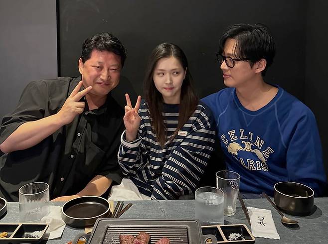 박진우, 김지은, 남궁민(왼쪽부터). 사진 | 남궁민 SNS