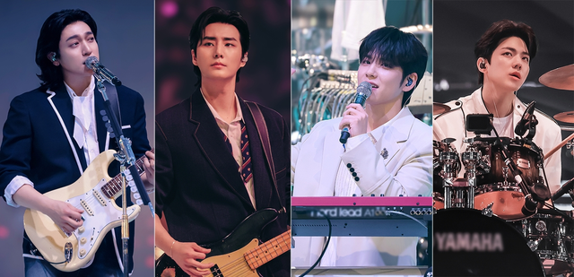 밴드 데이식스 세 번째 월드투어 ‘포에버 영’ KSPO돔 피날레 공연. JYP엔터테인먼트