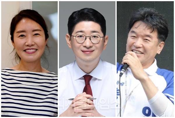 (왼쪽부터) 강선우 여성가족부 장관 후보자, 주진우 국민의힘 의원, 문진석 더불어민주당 원내운영수석부대표. [디지털타임스 DB, 문진석 SNS]