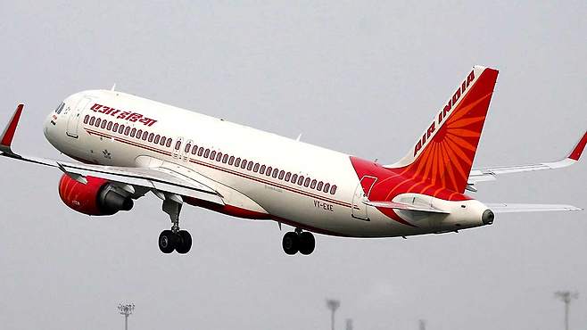 에어인디아의 에어버스 A320 여객기 [로이터 연합뉴스 자료사진]