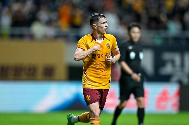 ▲ 광주FC 공격수 아사니 [광주FC]