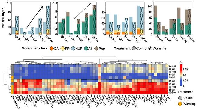 북극 땅속에서 발견된 온난화의 분자 단서, 미생물 활성화와 질소 순환 촉진에 대한 근거. KBSI