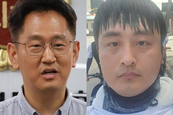 경북 청도고의 교사 박제규(45·왼쪽)씨와 김동한(40·오른쪽)씨. 청도고 제공