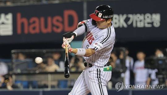 박해민 9회 동점포 / 사진=연합뉴스