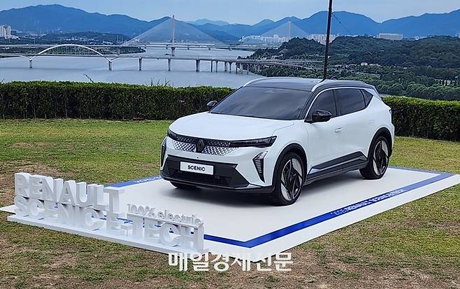 르노 세닉 이테크 [사진촬영=최기성 매경 디지털뉴스룸 기자]