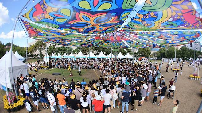 지난해 열린 과천공연예술축제 모습./사진제공=과천시