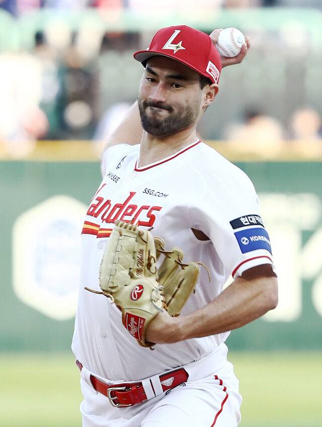 SSG 랜더스 미치 화이트./SSG 랜더스