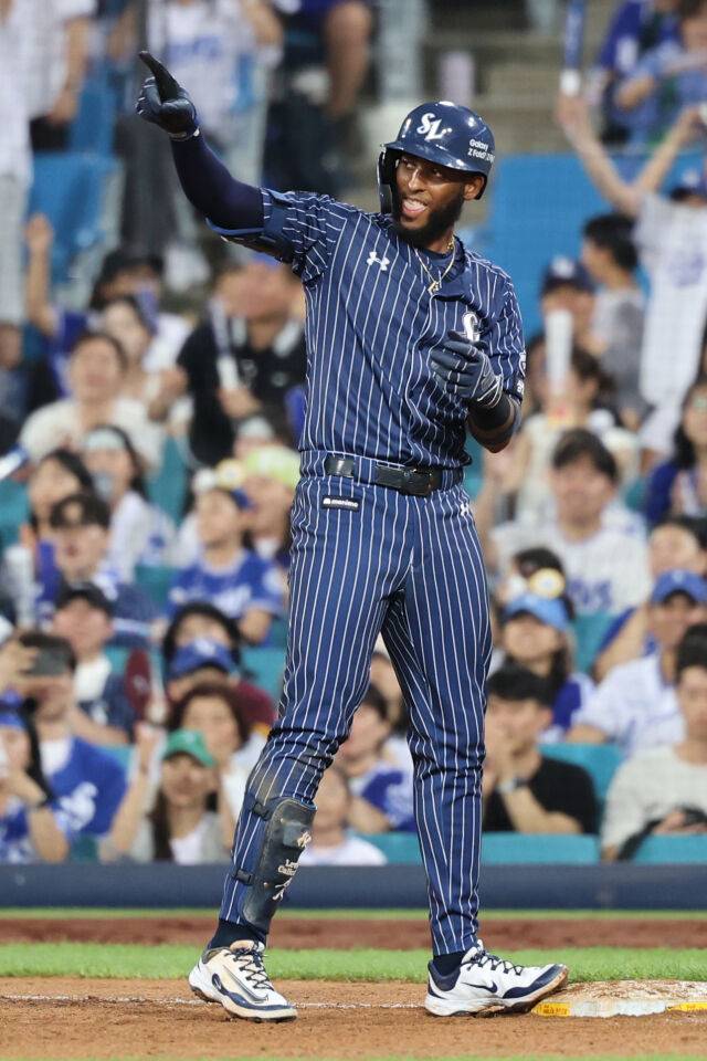 삼성 라이온즈 르윈 디아즈./삼성 라이온즈