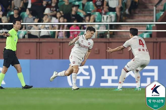 [서울=뉴시스] 프로축구 K리그1 수원FC의 윌리안. (사진=한국프로축구연맹 제공)