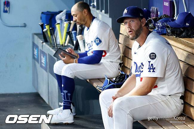 [사진] LA 다저스 무키 베츠, 클레이튼 커쇼. ⓒGettyimages(무단전재 및 재배포 금지)