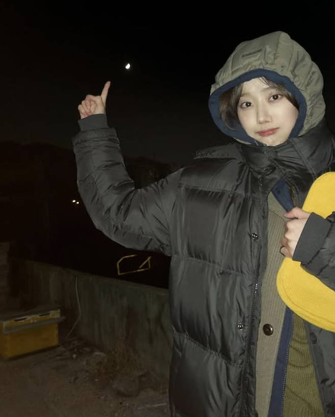 '배우 복귀' 이나은, 덱스 연기 논란 터진 '아이쇼핑' 현장 사진 공개[스타IN★]