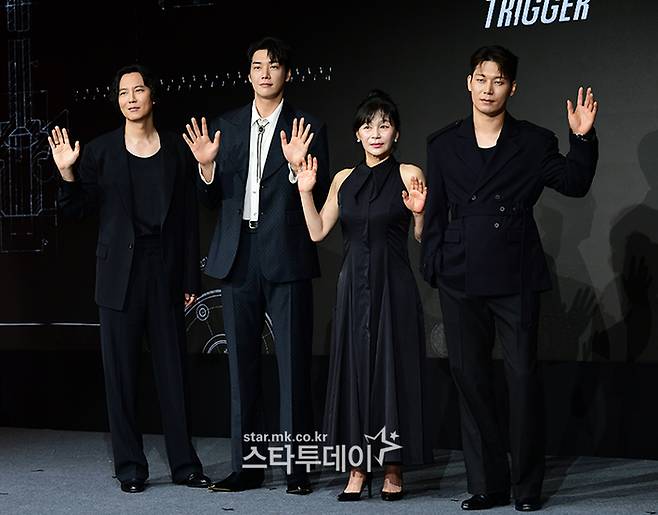 ‘트리거’ 김남길, 김영광, 길해연, 박훈. 사진|강영국 기자