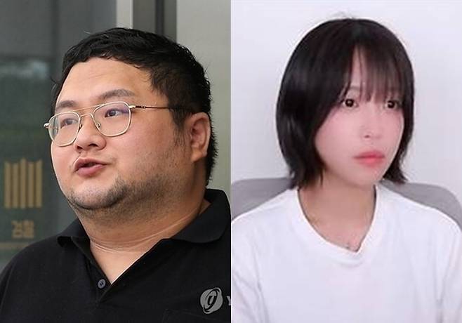 유튜브 구제역(왼쪽), 쯔양. 사진| 연합뉴스, 유튜브 캡처