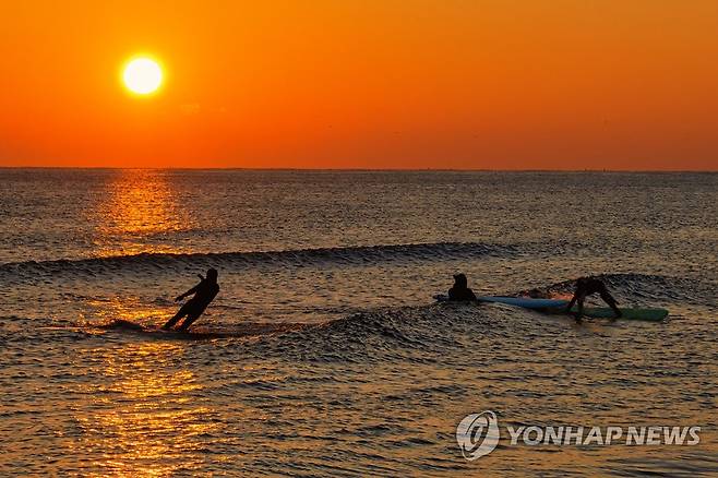 화진포 해변 [연합뉴스 자료사진]