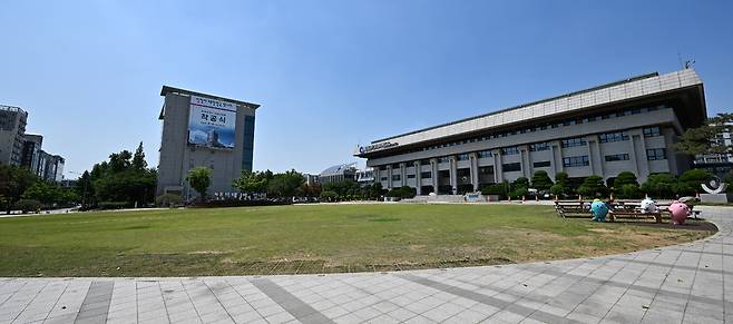 인천시청 청사 전경<인천시 제공>