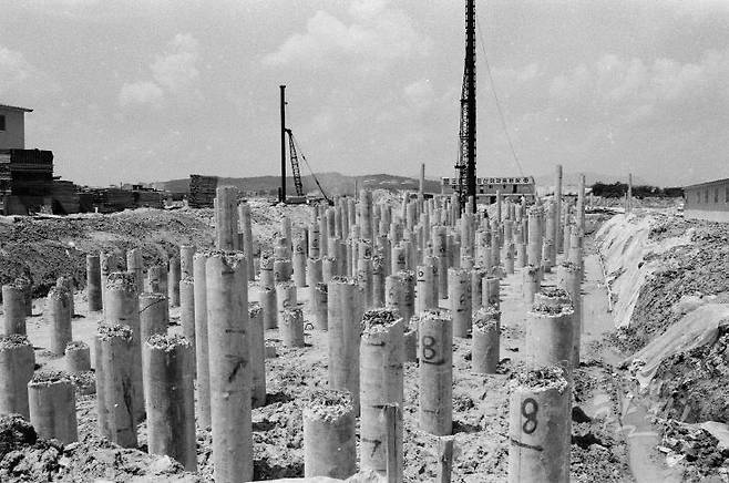 둔산지구 아파트 공사 현장.(사진=대전시 제공)