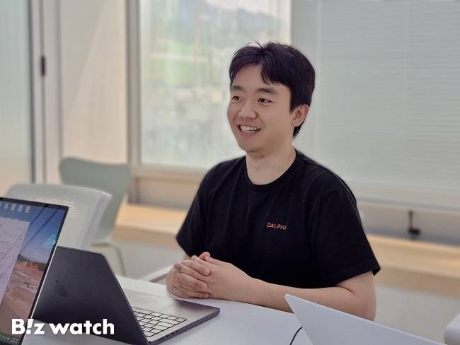 권의진 달파 이사가 비즈워치와 인터뷰하고 있다./사진=비즈워치